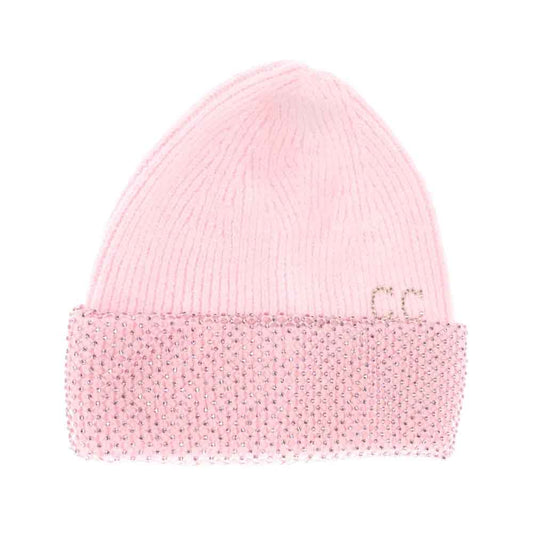Rhinestone Net Cuff C.C Beanie