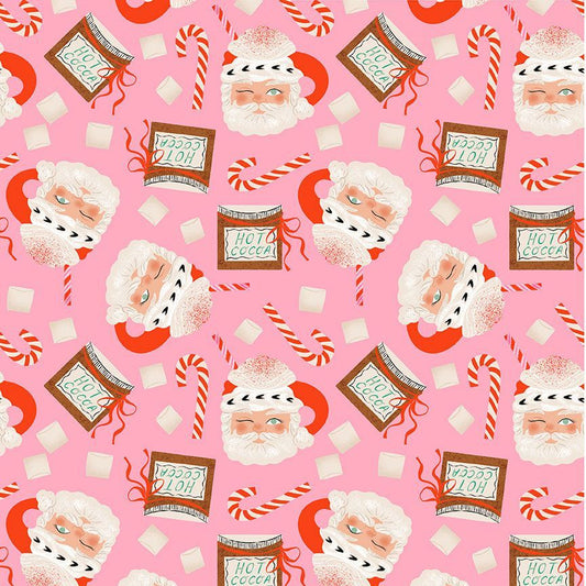 Santa Mugs Skater Skirt