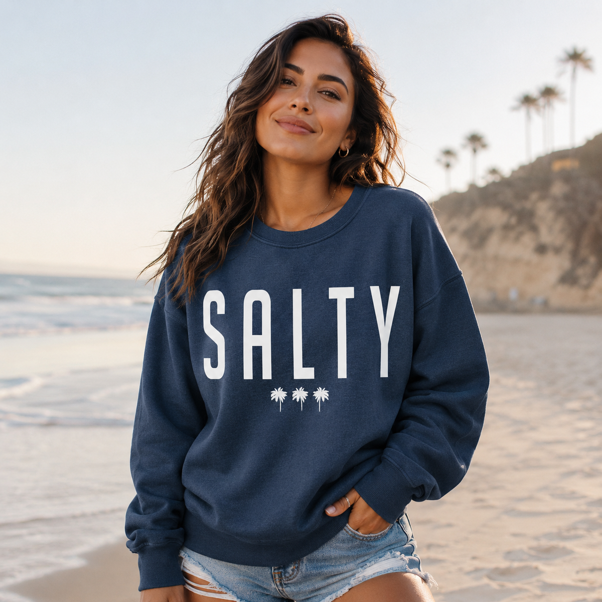 SALTY MINERAL SWEATSHIRT