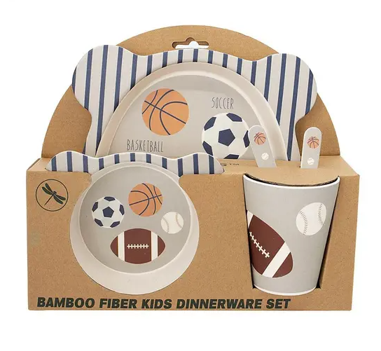 Kids Sports Dinnerware Set