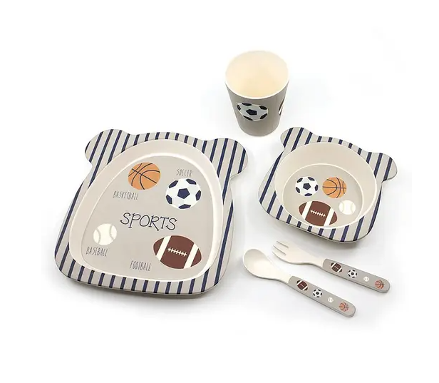 Kids Sports Dinnerware Set