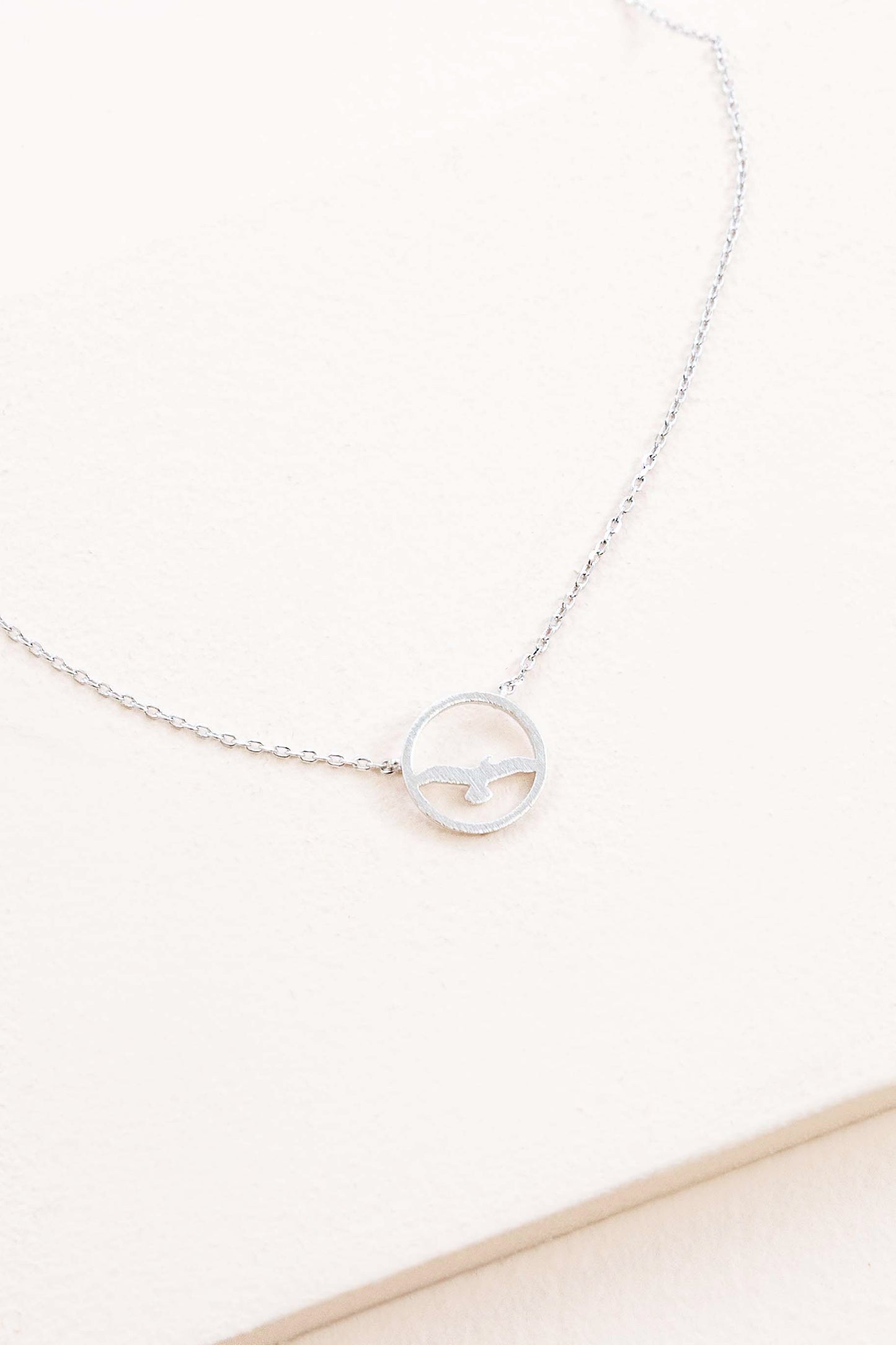 Soar High Above Necklace | Silver