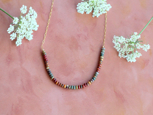 Suede Collar Necklace