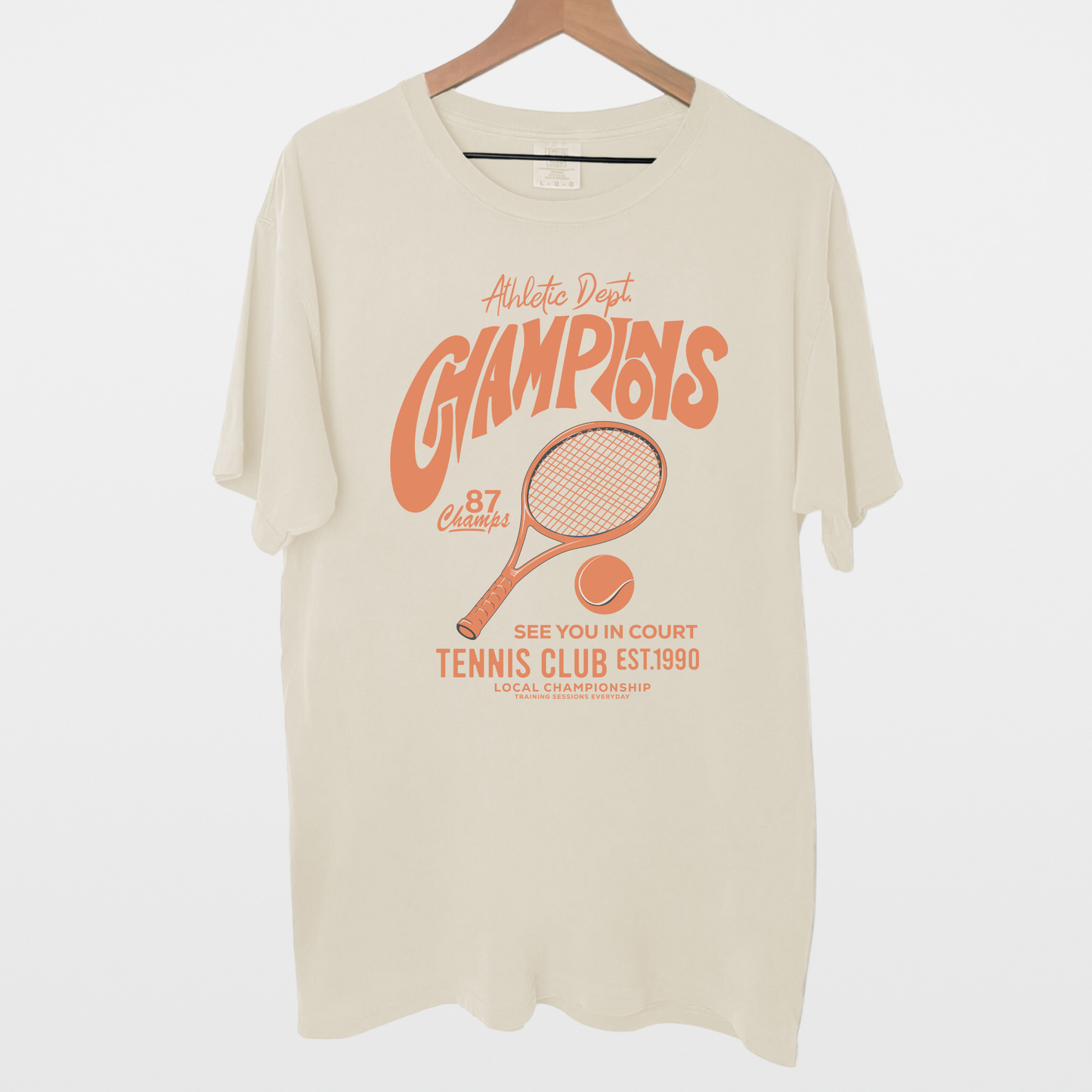 Tennis Club Champions T Shirt