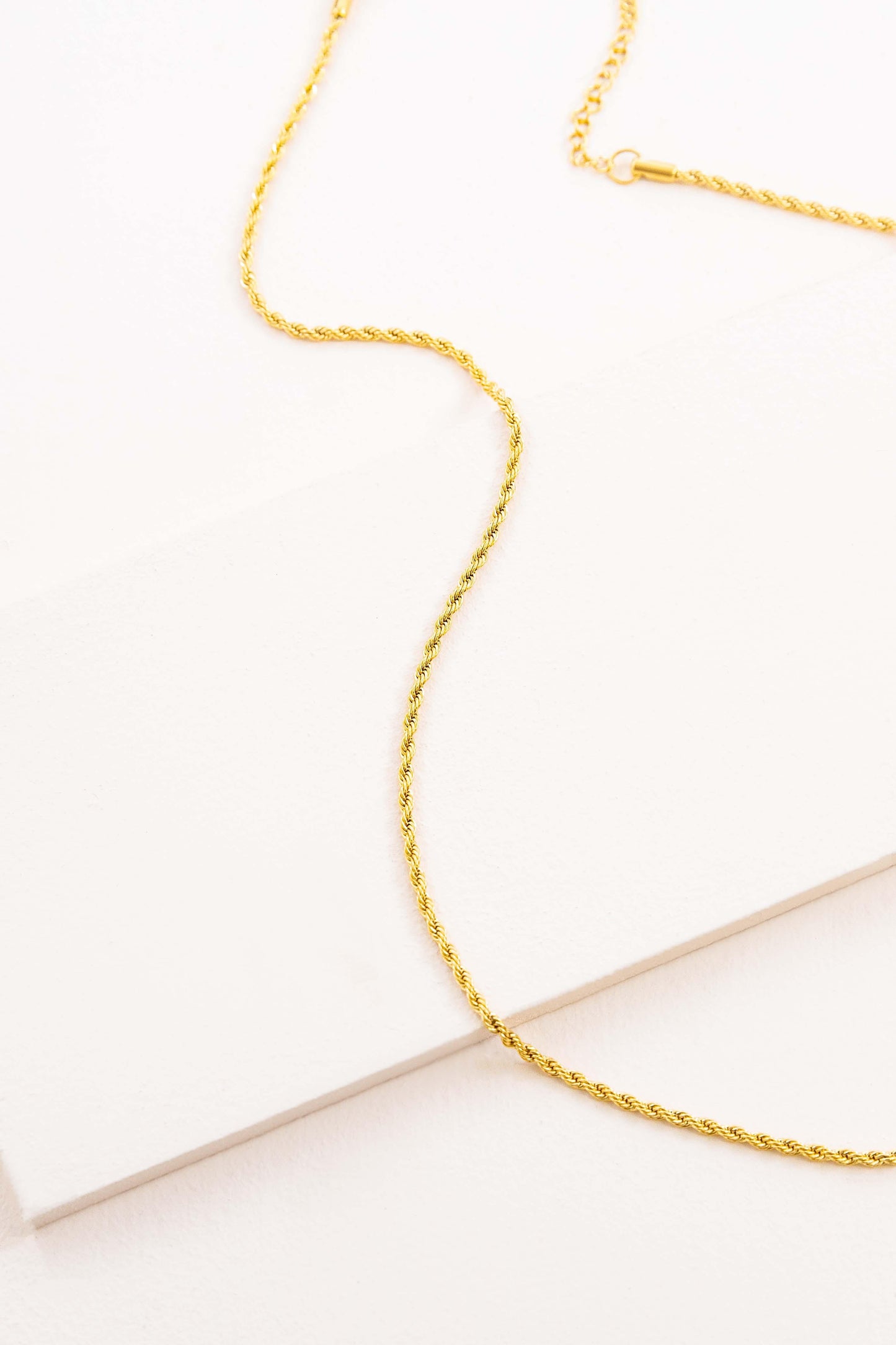Twist Around Necklace | Gold (14K)
