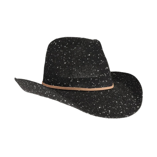 C.C Women's Sequin Cowboy Hat