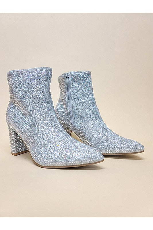 ICEBERG-12-RHINESTONE CASUAL BOOTS