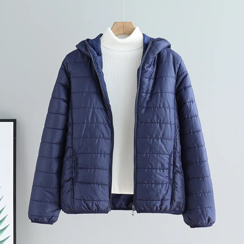 Women’s Fashionable Versatile Slimming Cotton-Padded Jacket