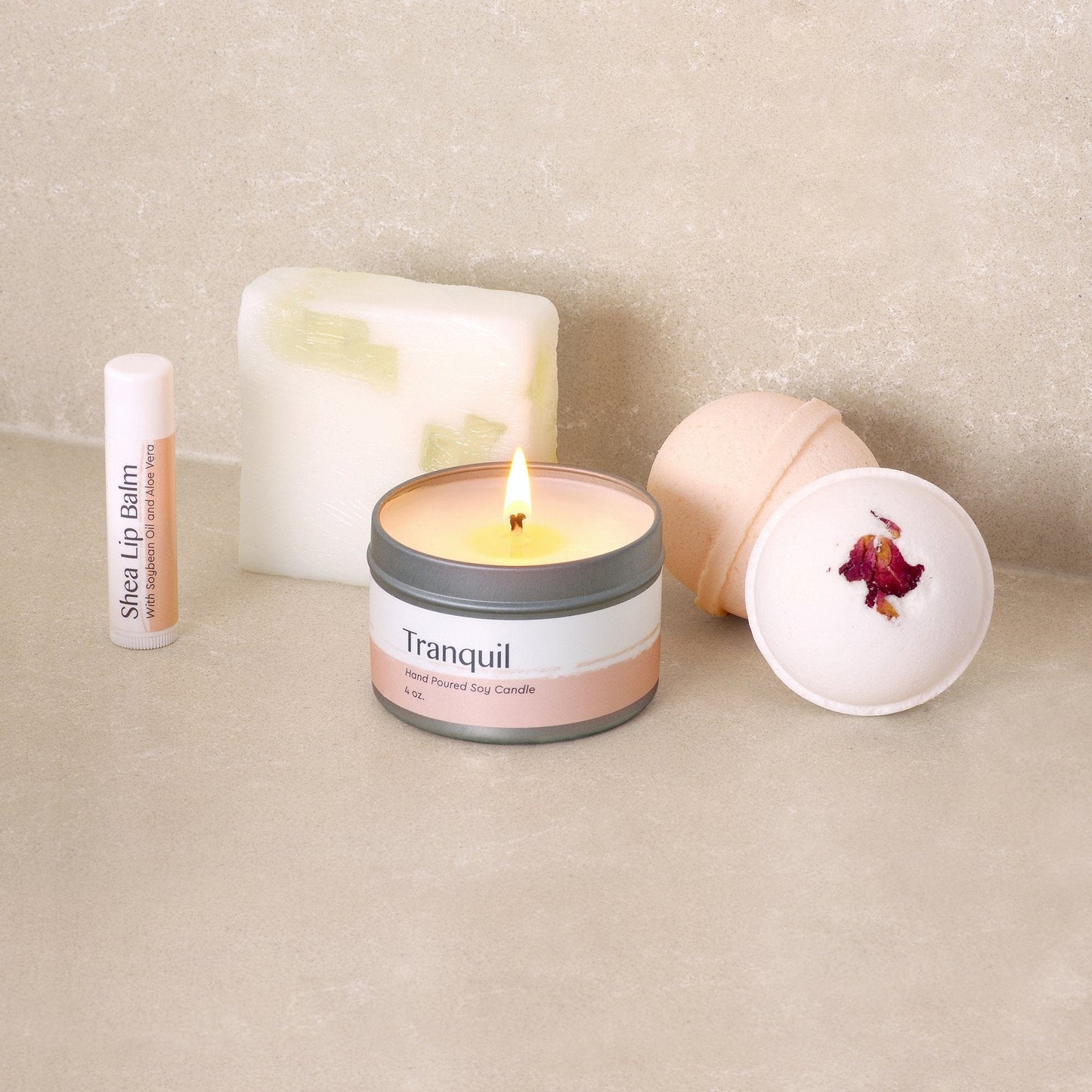 Anniversary Gift Double Circle Necklace Spa Gift Box Set