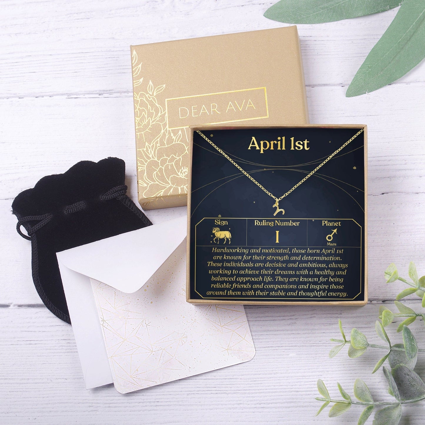 April 1st Aries Necklace