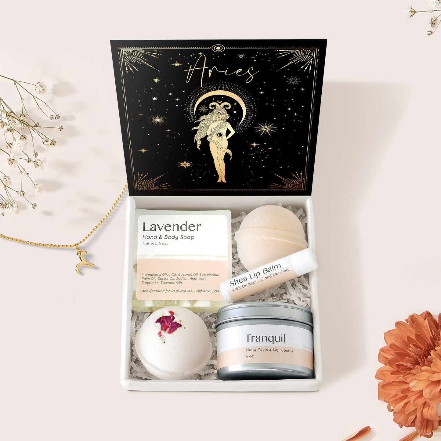 Aries Deity Zodiac Gift Box Set