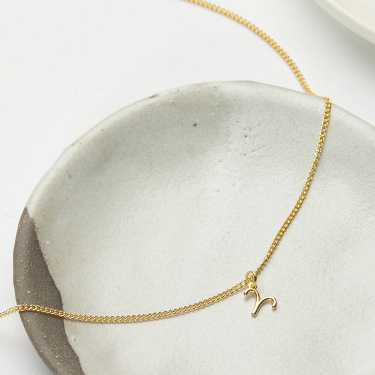 Aries Zodiac Deity Necklace