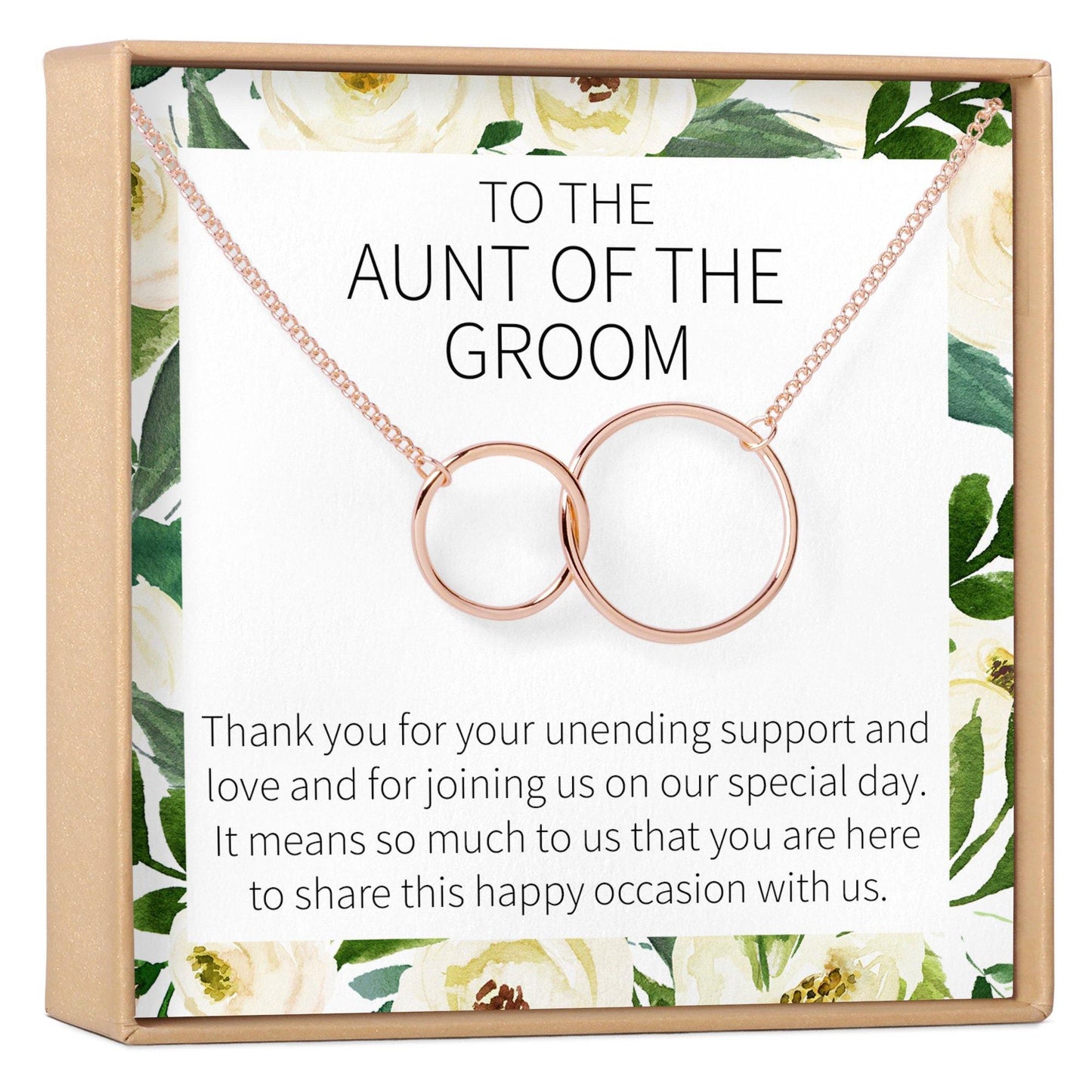 Aunt of the Groom Necklace