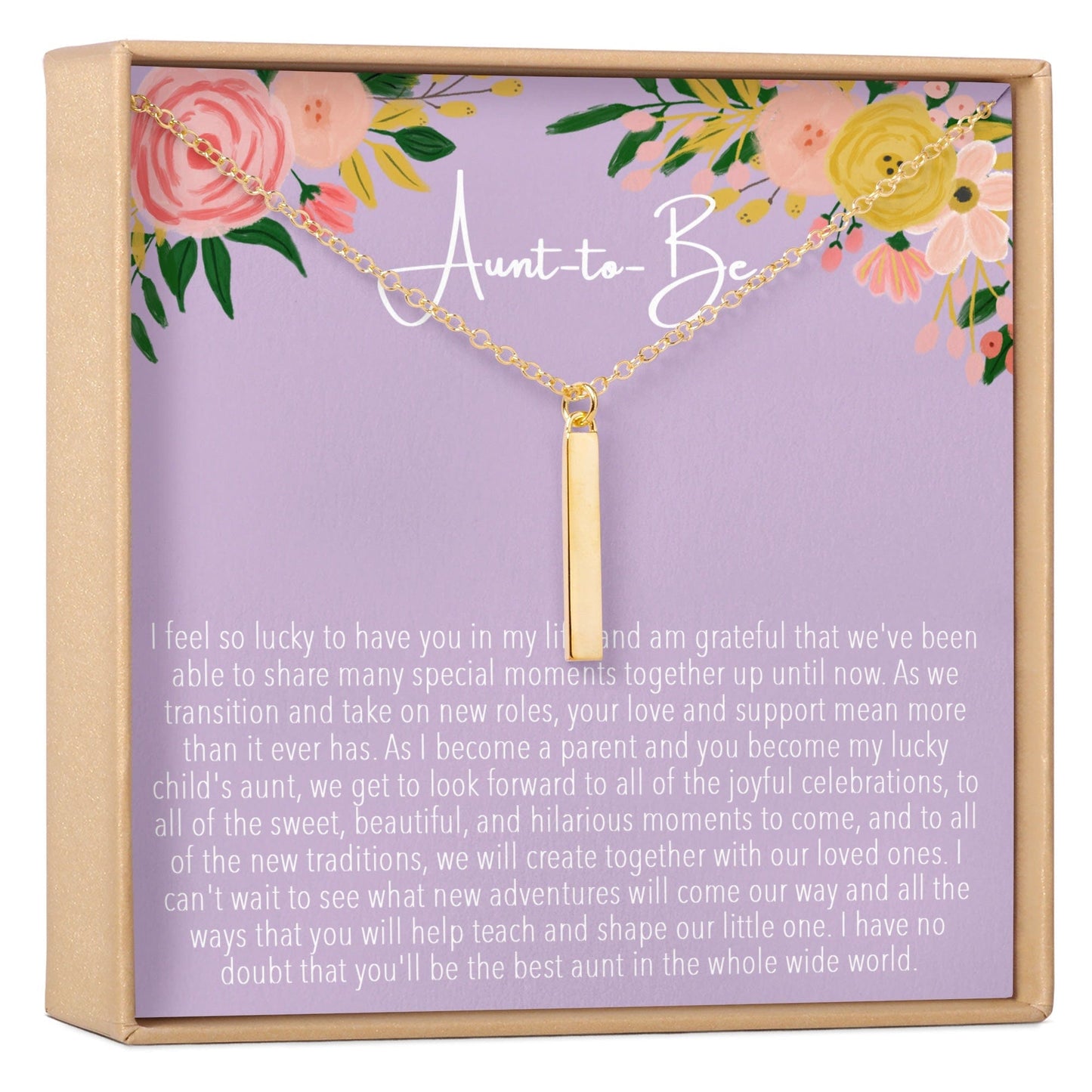 Aunt to Be Necklace, Multiple Styles Necklace
