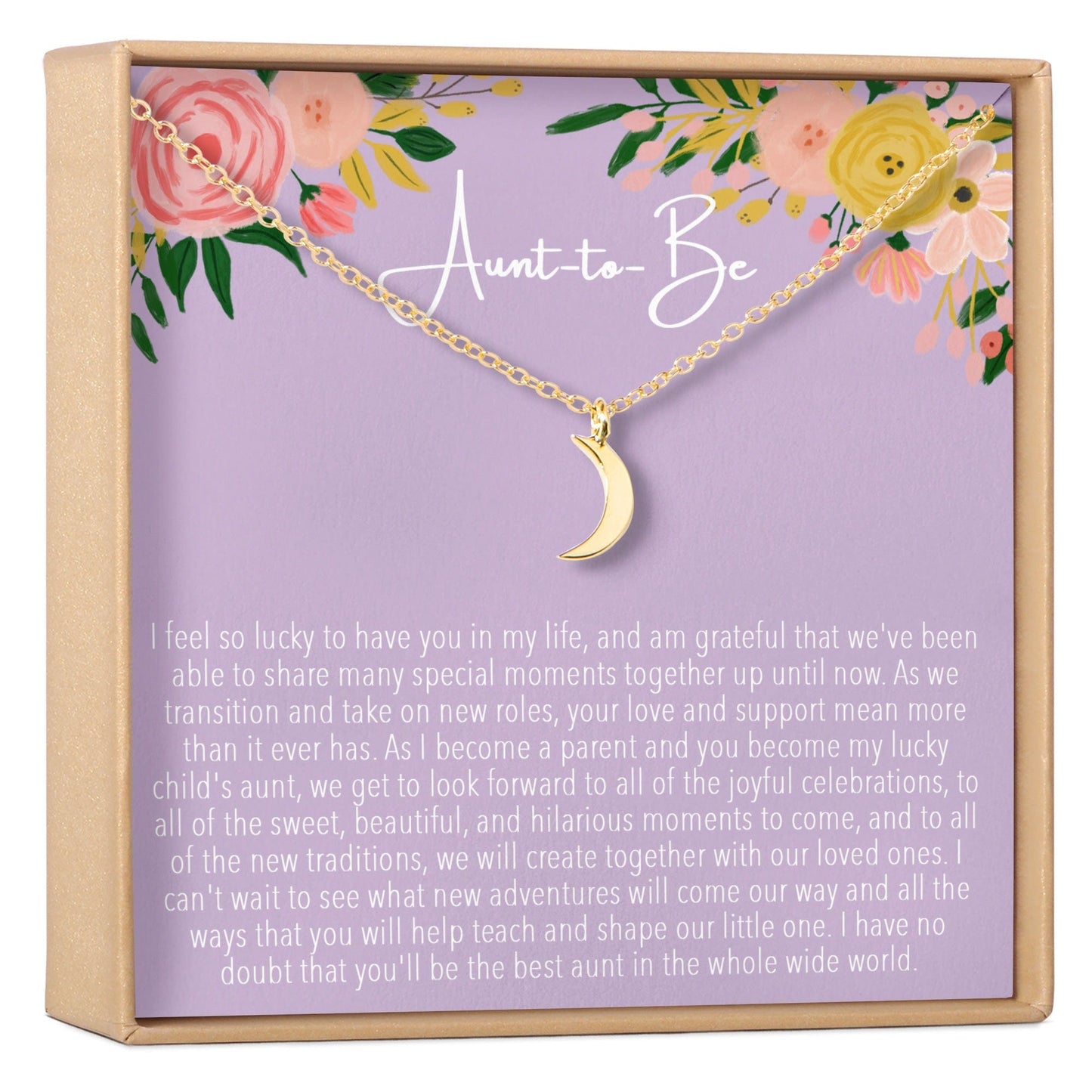 Aunt to Be Necklace, Multiple Styles Necklace