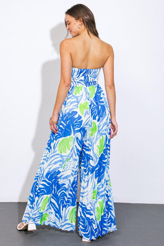 GIVE ME YOUR ATTENTION WOVEN JUMPSUIT