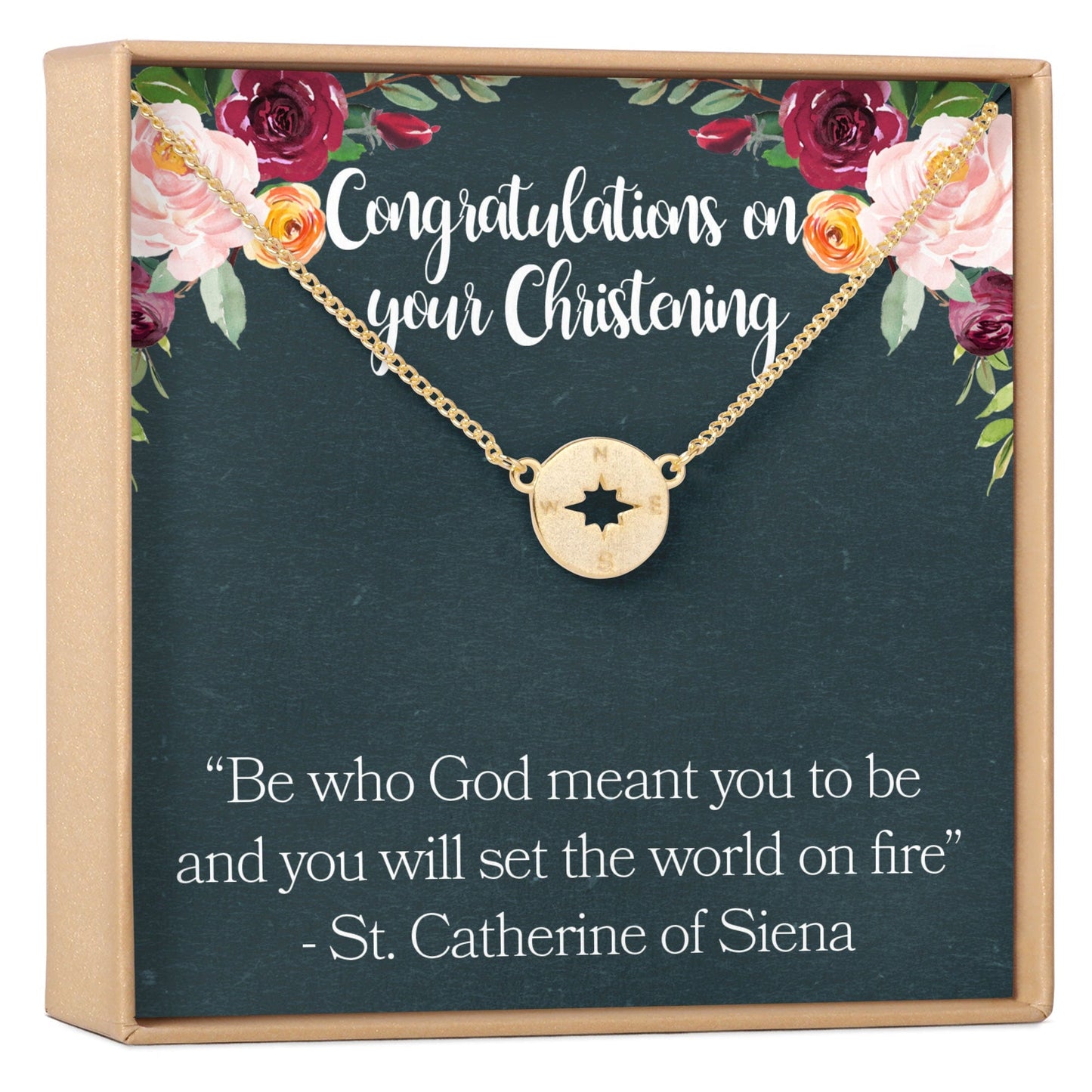 Baptism and Christening Necklace, Multiple Styles