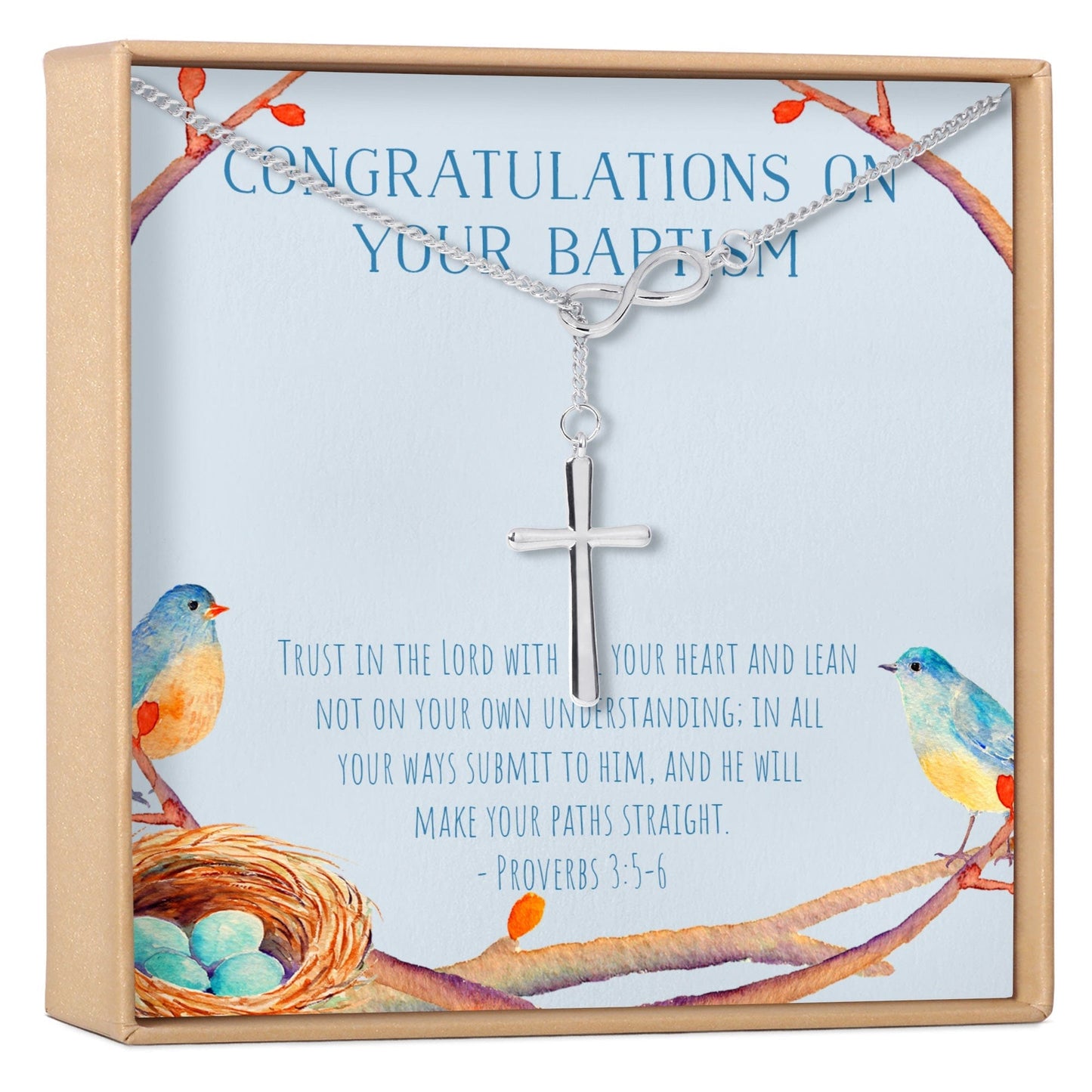 Baptism Cross Necklace