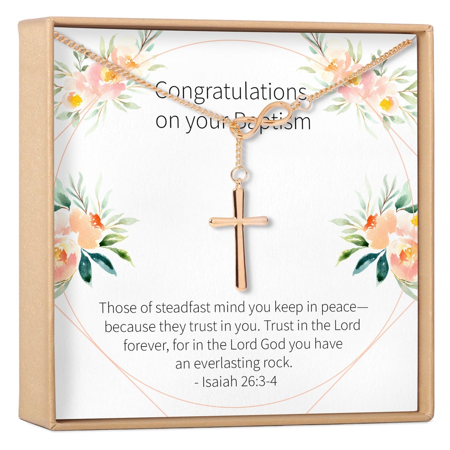 Baptism Cross Necklace