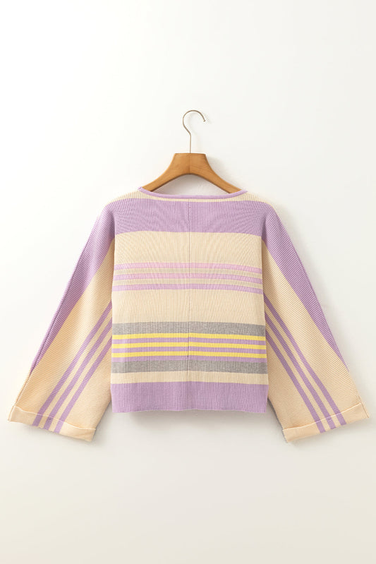 Mia Cuffed Dolman Sleeve Sweater