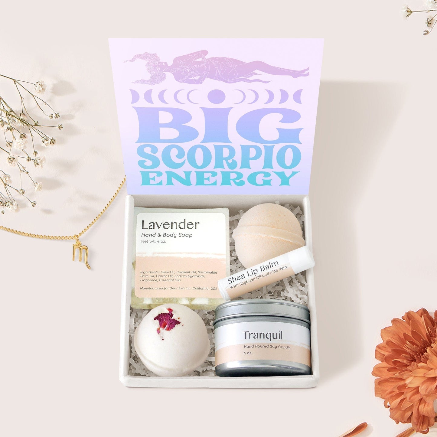 Big Scorpio Energy Zodiac Gift Box Set