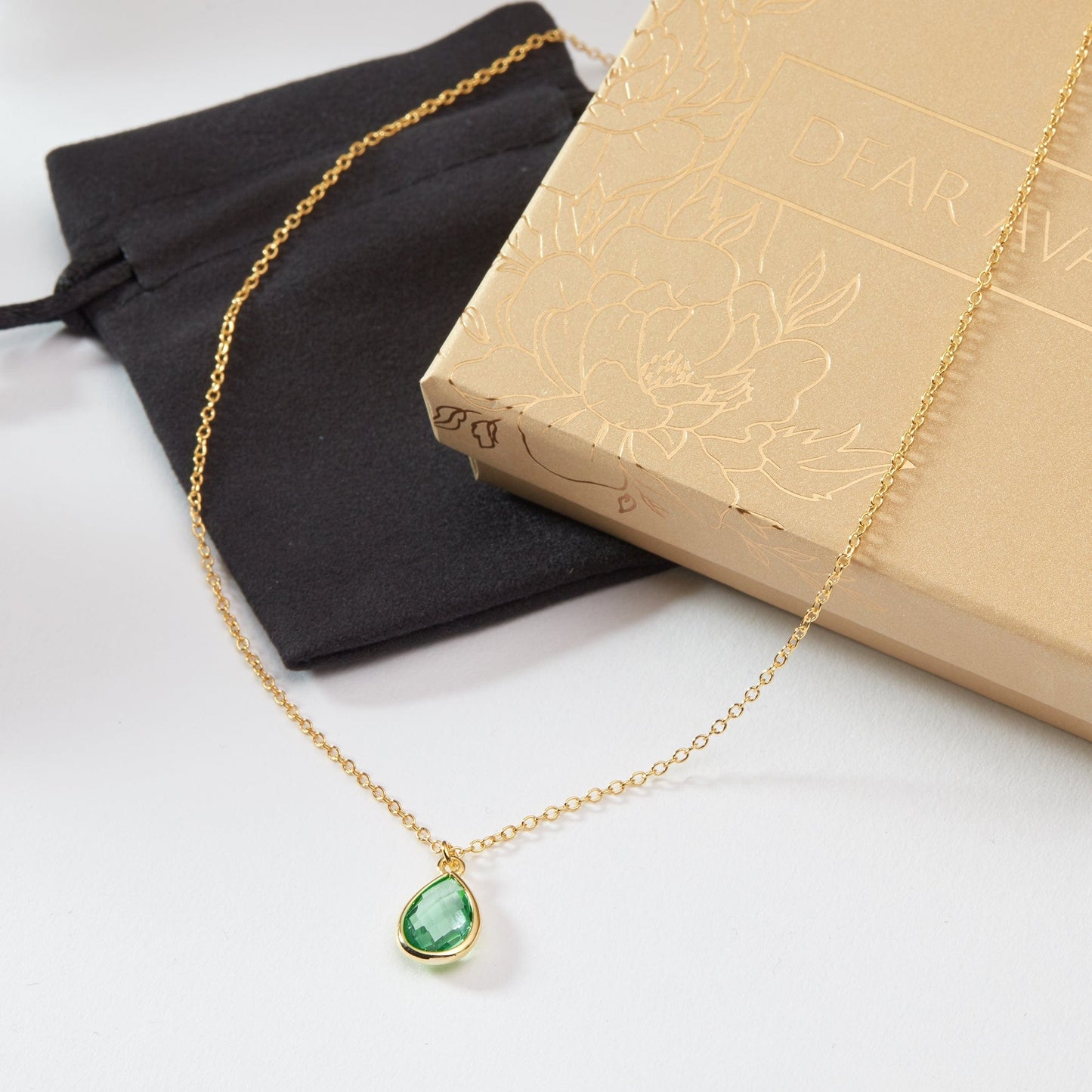 Birthday Birthstone Necklace