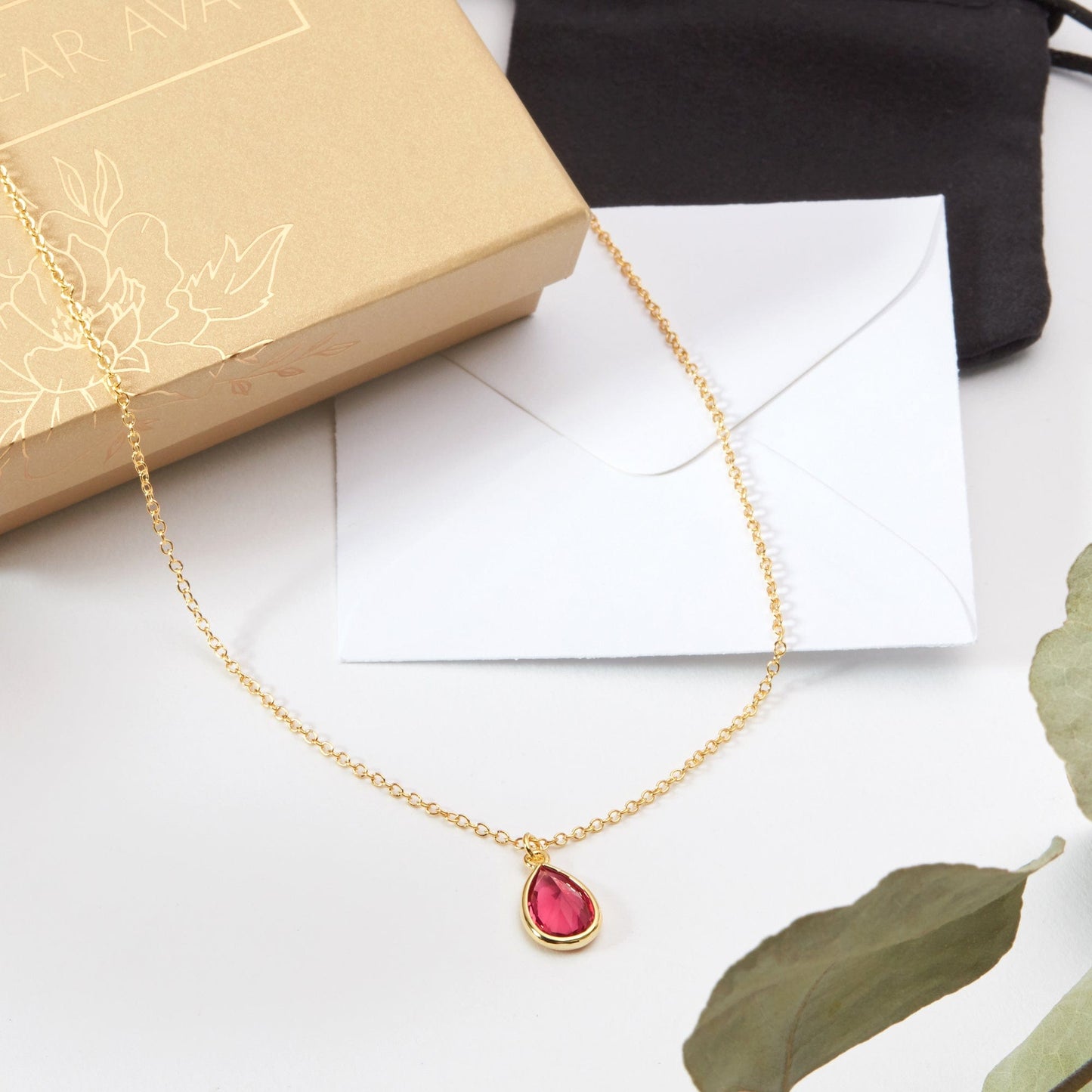 Birthday Birthstone Necklace