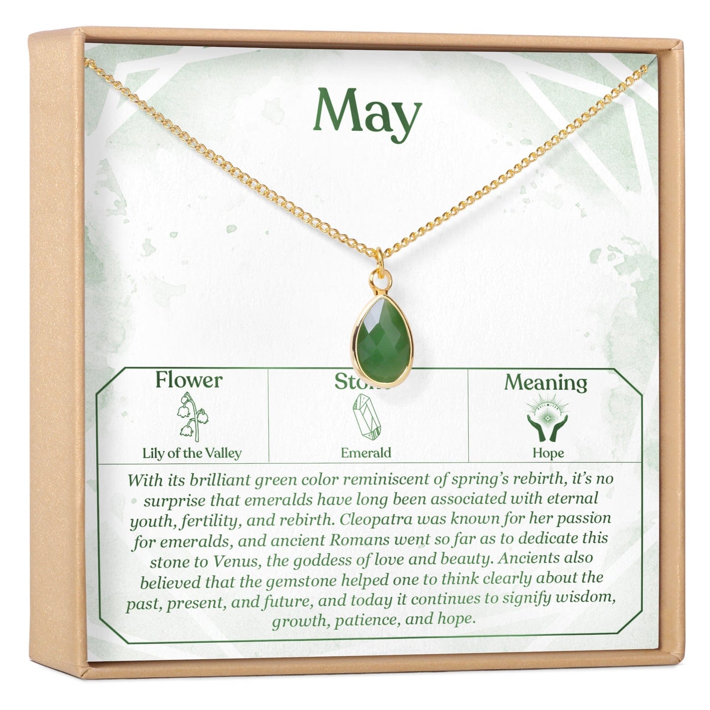 Birthday Birthstone Necklace