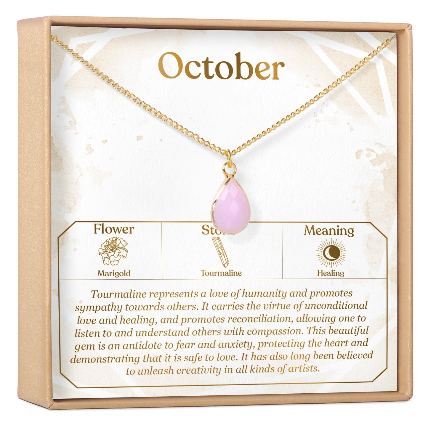 Birthday Birthstone Necklace