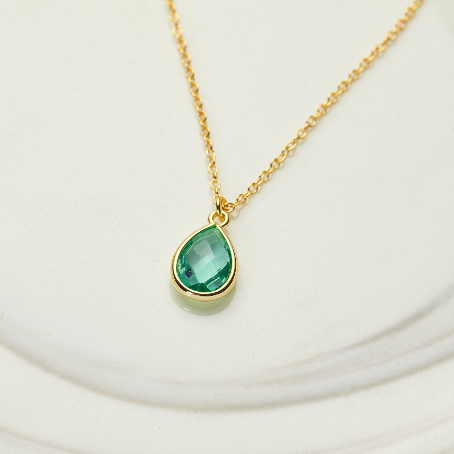 Birthday Birthstone Necklace, Multiple Styles Necklace