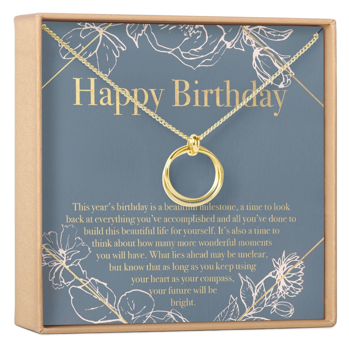 Birthday Necklace, Multiple Styles