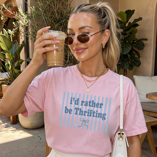 I’d Rather Be Thrifting Graphic Tee