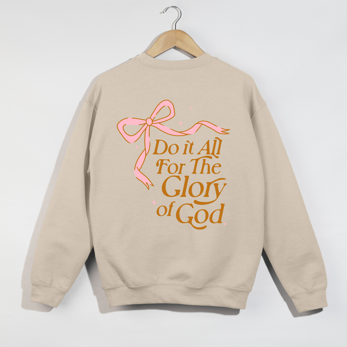 Do It All for the Glory of God Sweatshirt | Faith-Based Christian Apparel