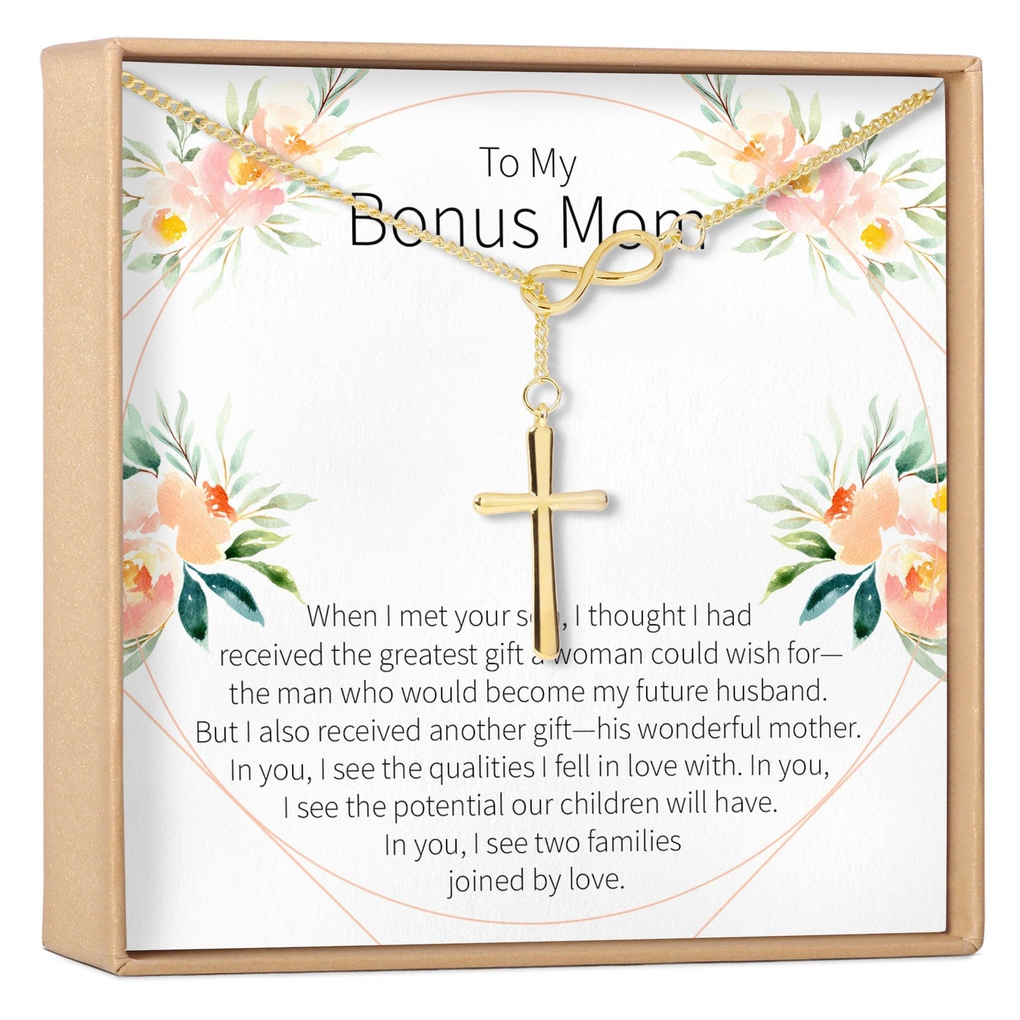 Bonus Mom Necklace, Multiple Styles