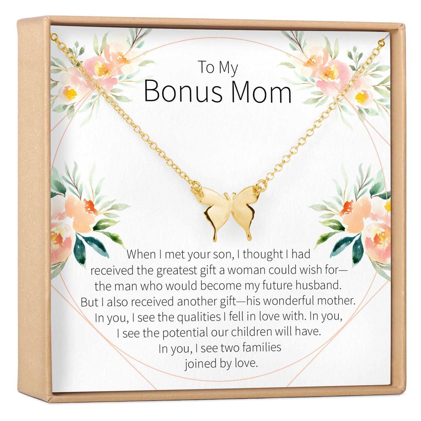 Bonus Mom Necklace, Multiple Styles