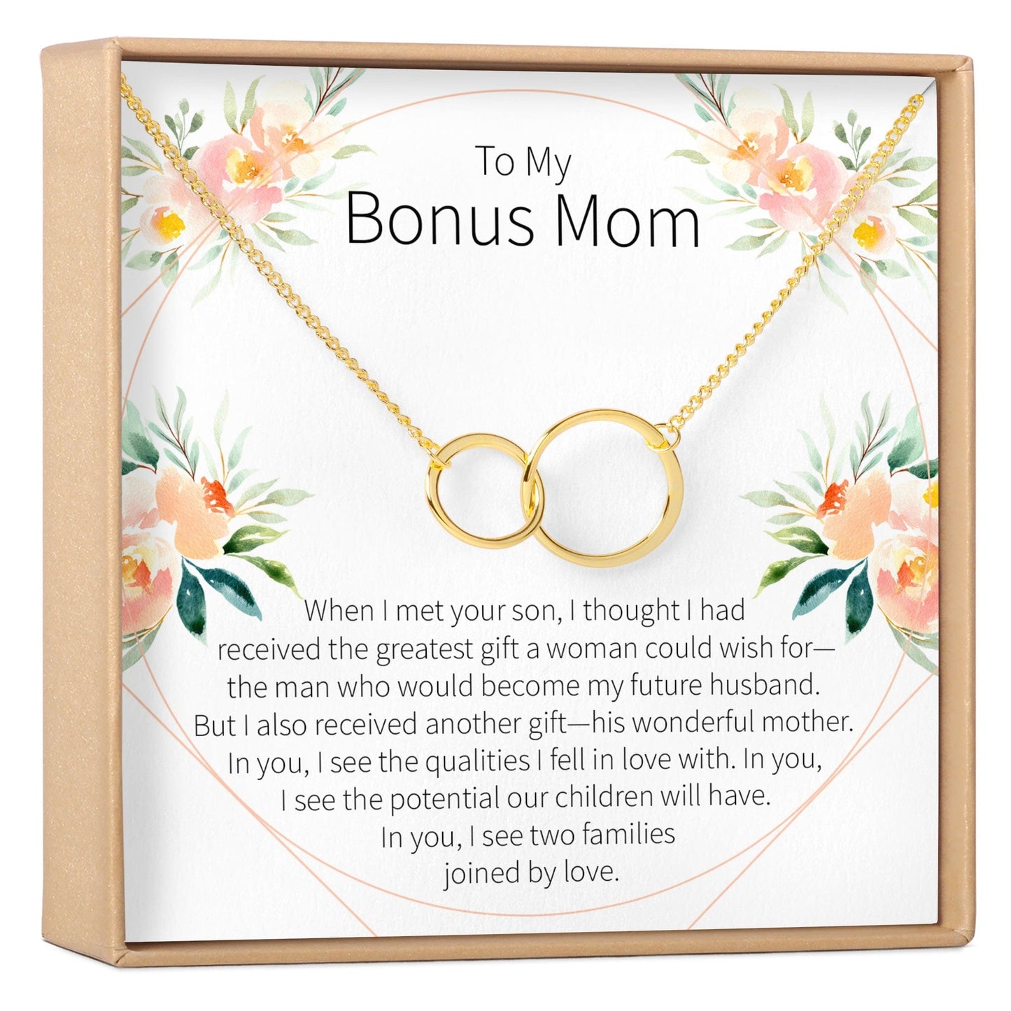Bonus Mom Necklace, Multiple Styles