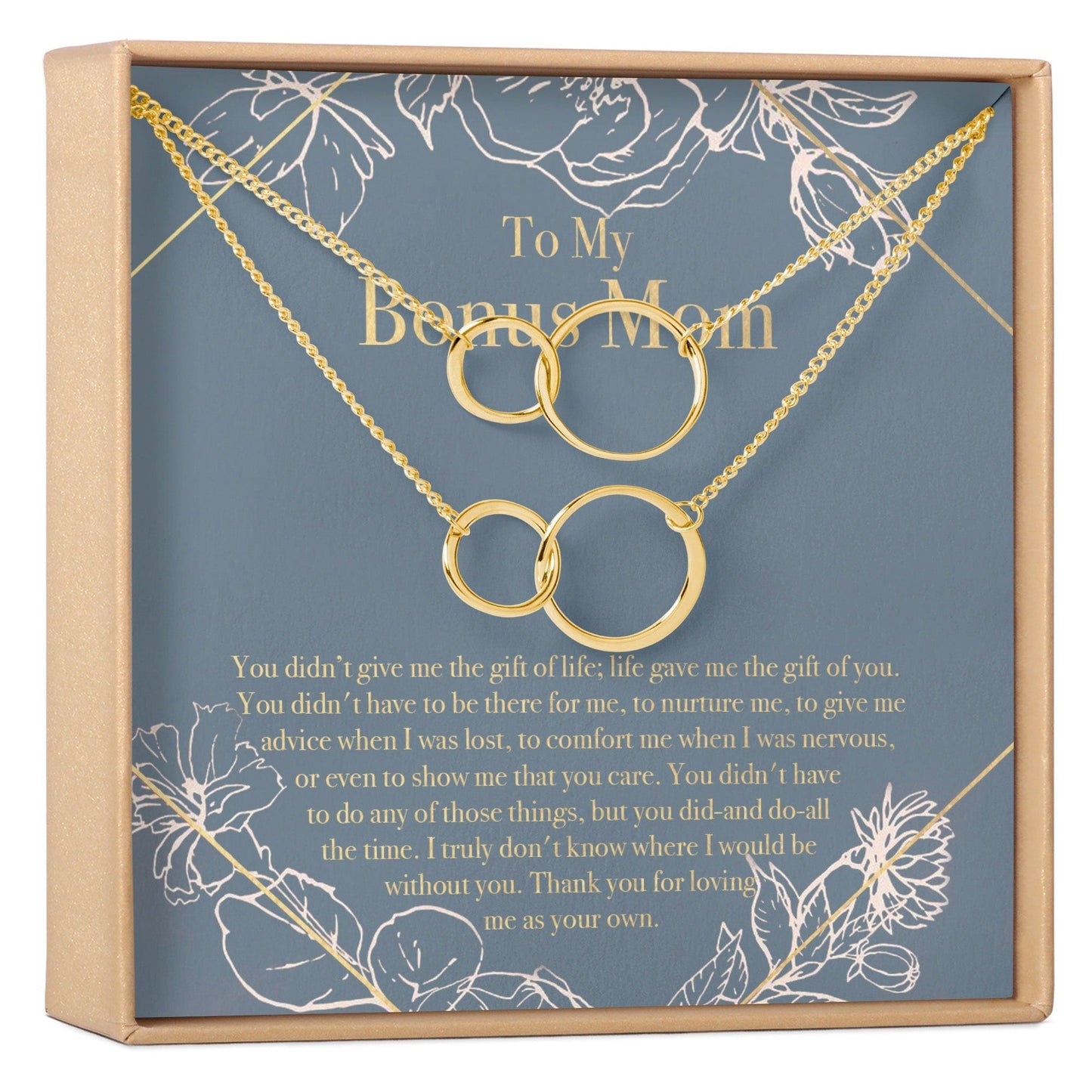 Bonus Mom Necklace, Multiple Styles