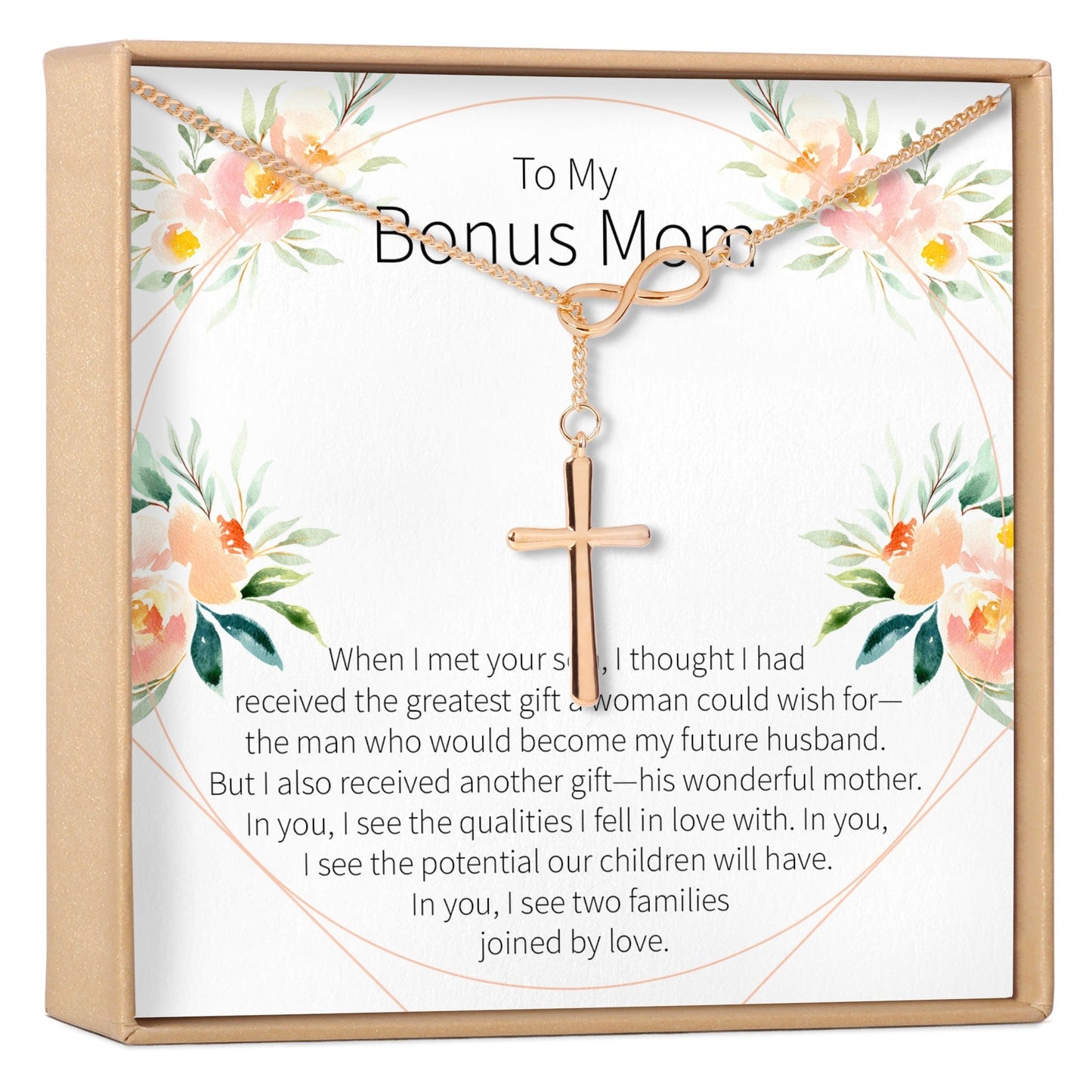 Bonus Mom Necklace, Multiple Styles