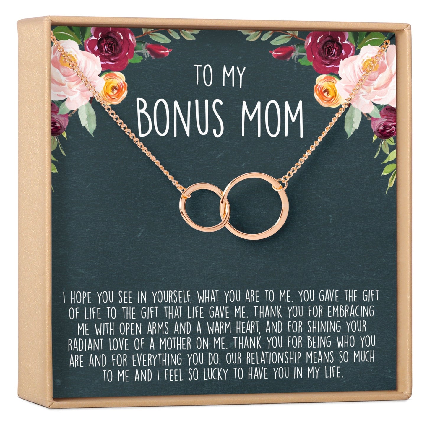 Bonus Mom Necklace, Multiple Styles
