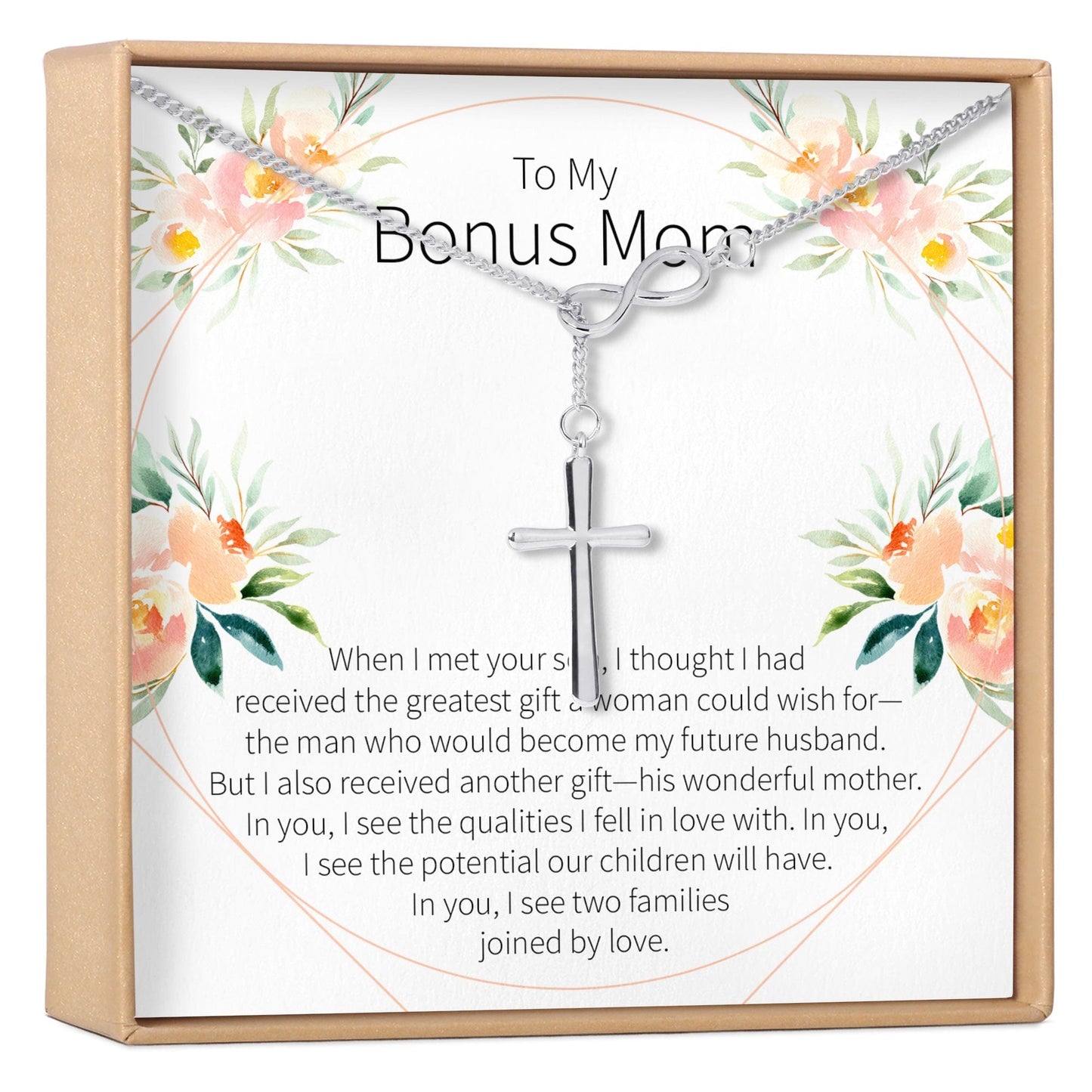 Bonus Mom Necklace, Multiple Styles