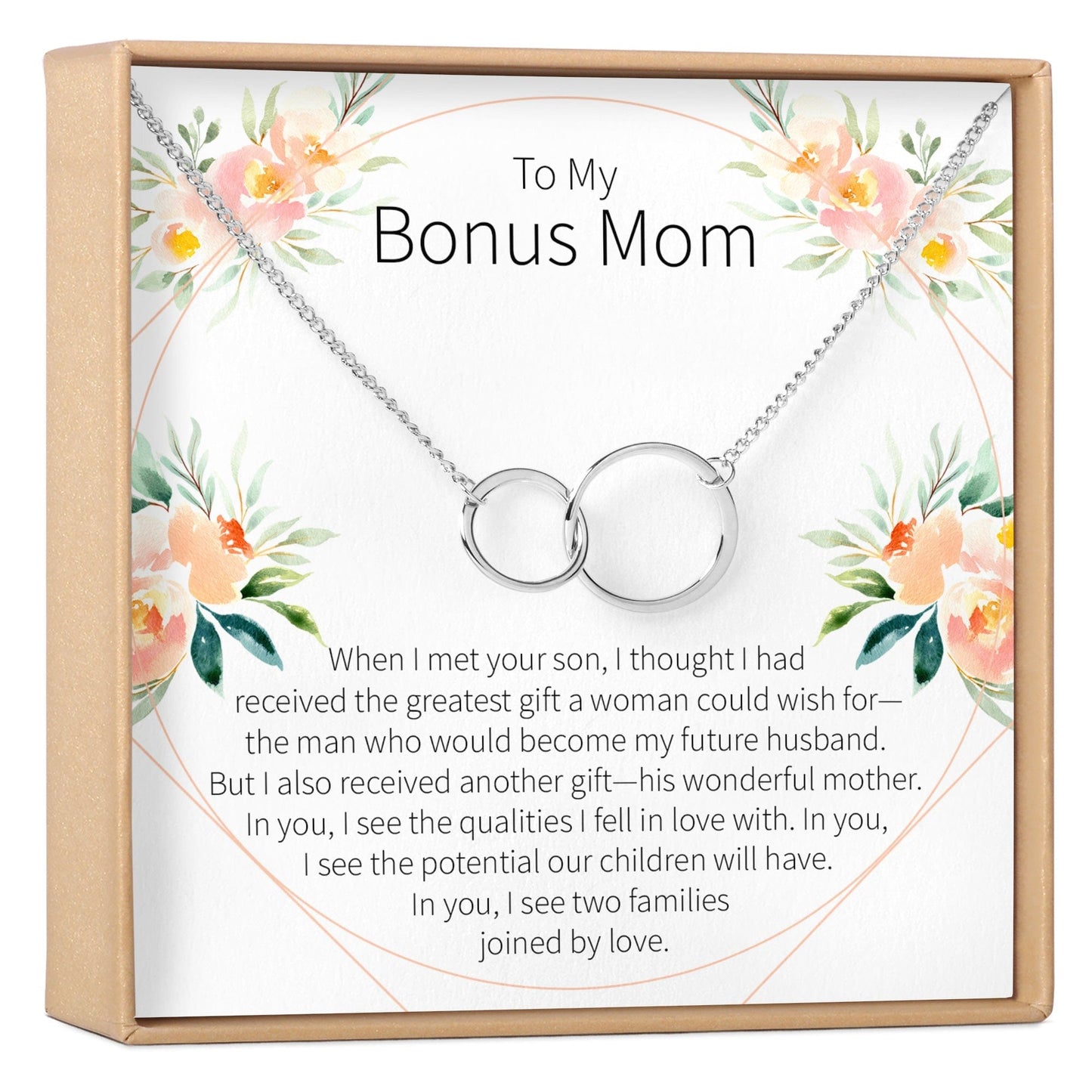 Bonus Mom Necklace, Multiple Styles
