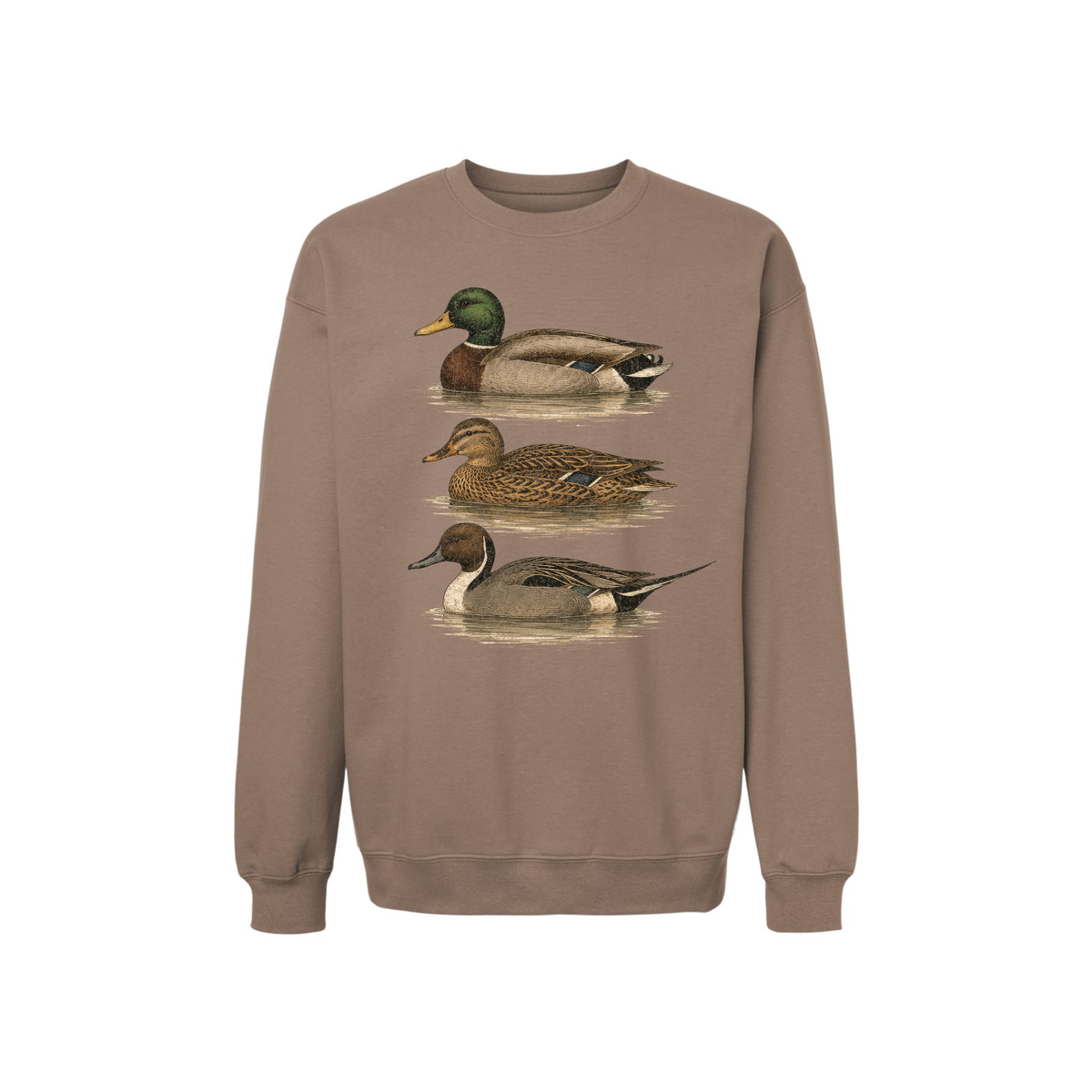 Vintage Mallard Duck Sweatshirt | Waterfowl Crewneck