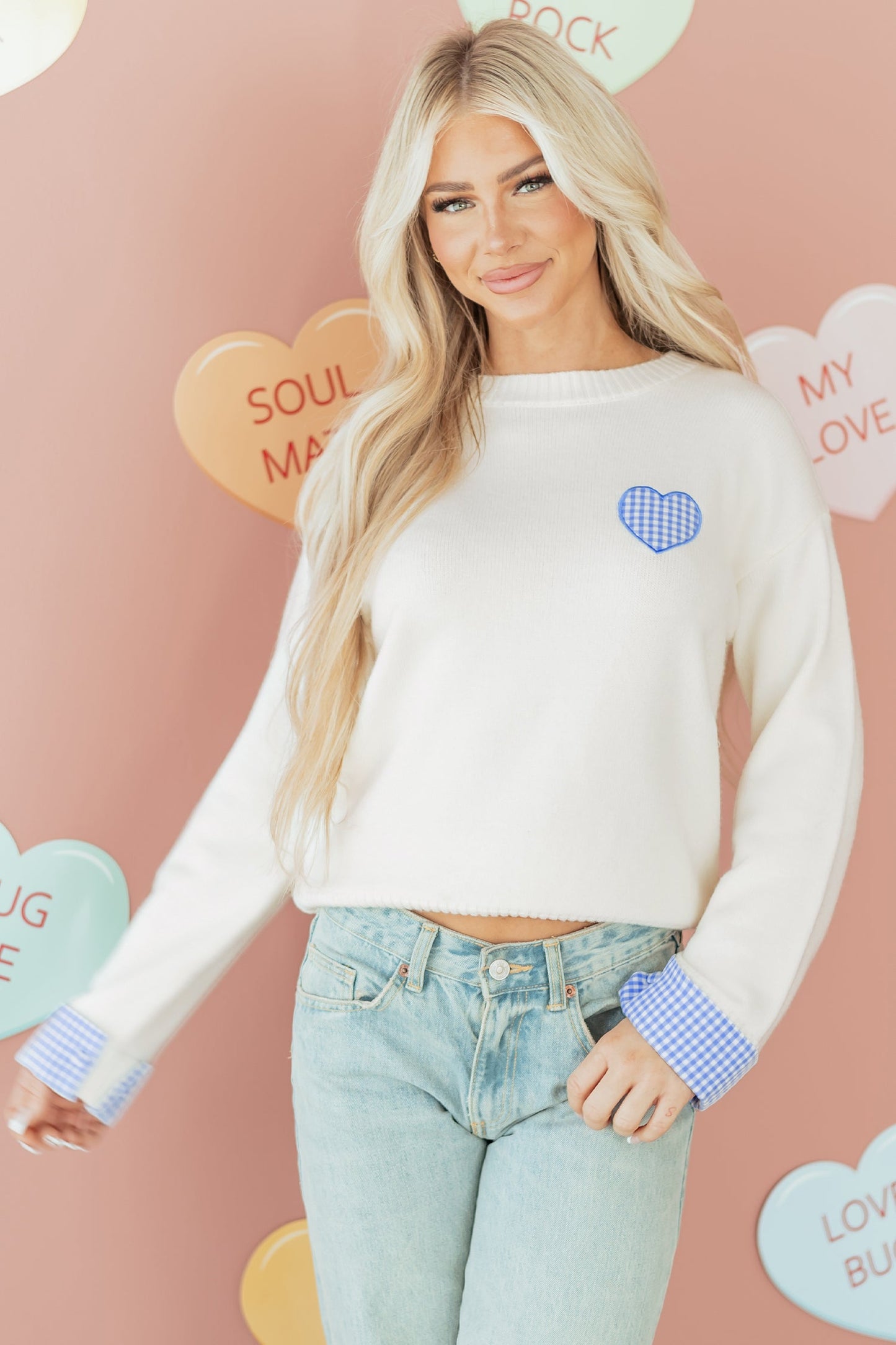 Vienna Cuffed Drop Shoulder Sweater