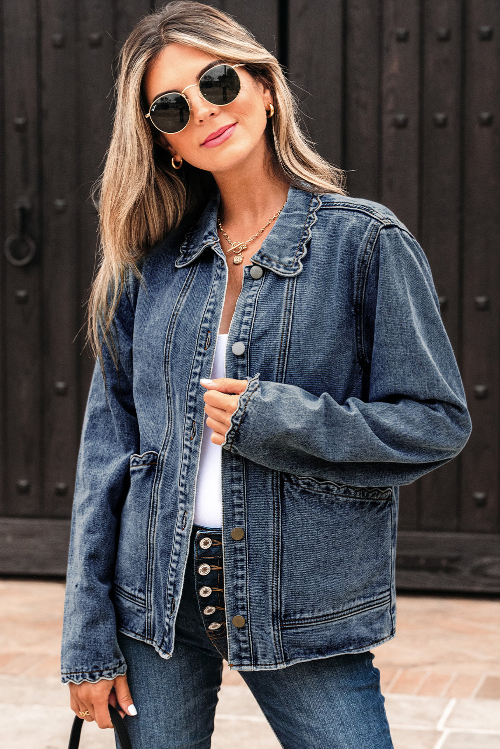 Emma Up Mineral Washed Jacket