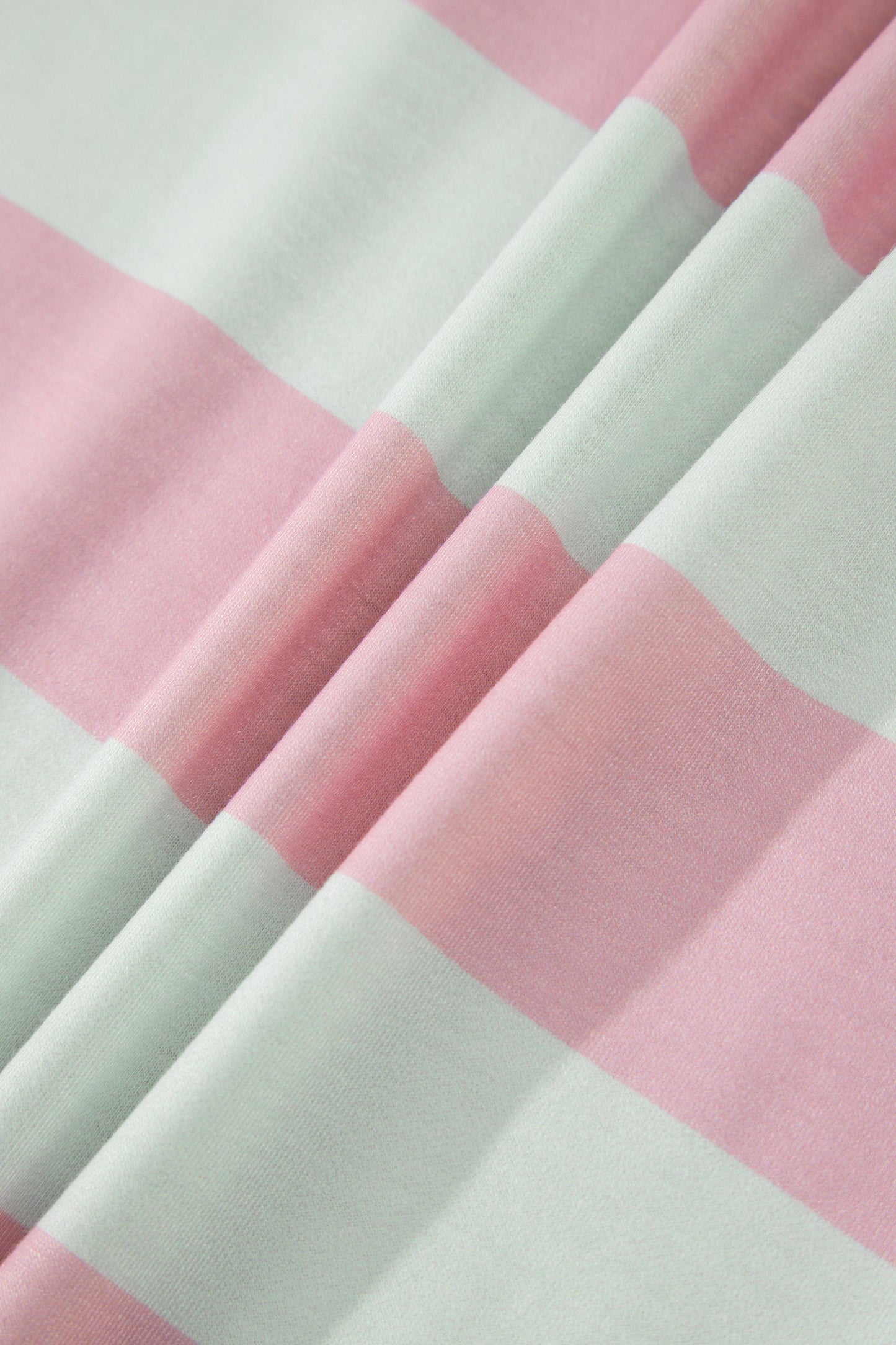Stripe Exposed Seam Ribbed Patchwork Oversized Tee