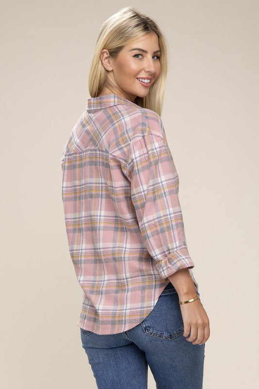 Buttons Front Casual Shirt
