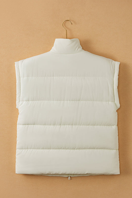 Isabella Stand Oversized Puffer Vest