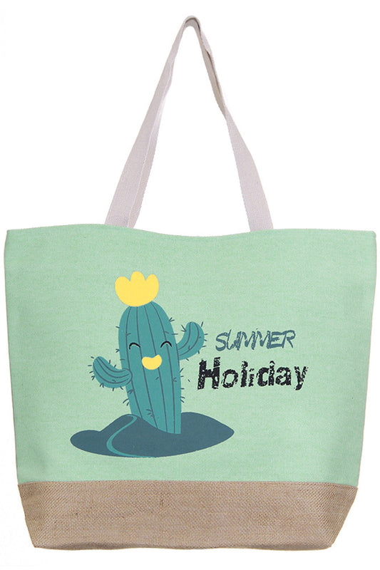 Cactus Beach Bag