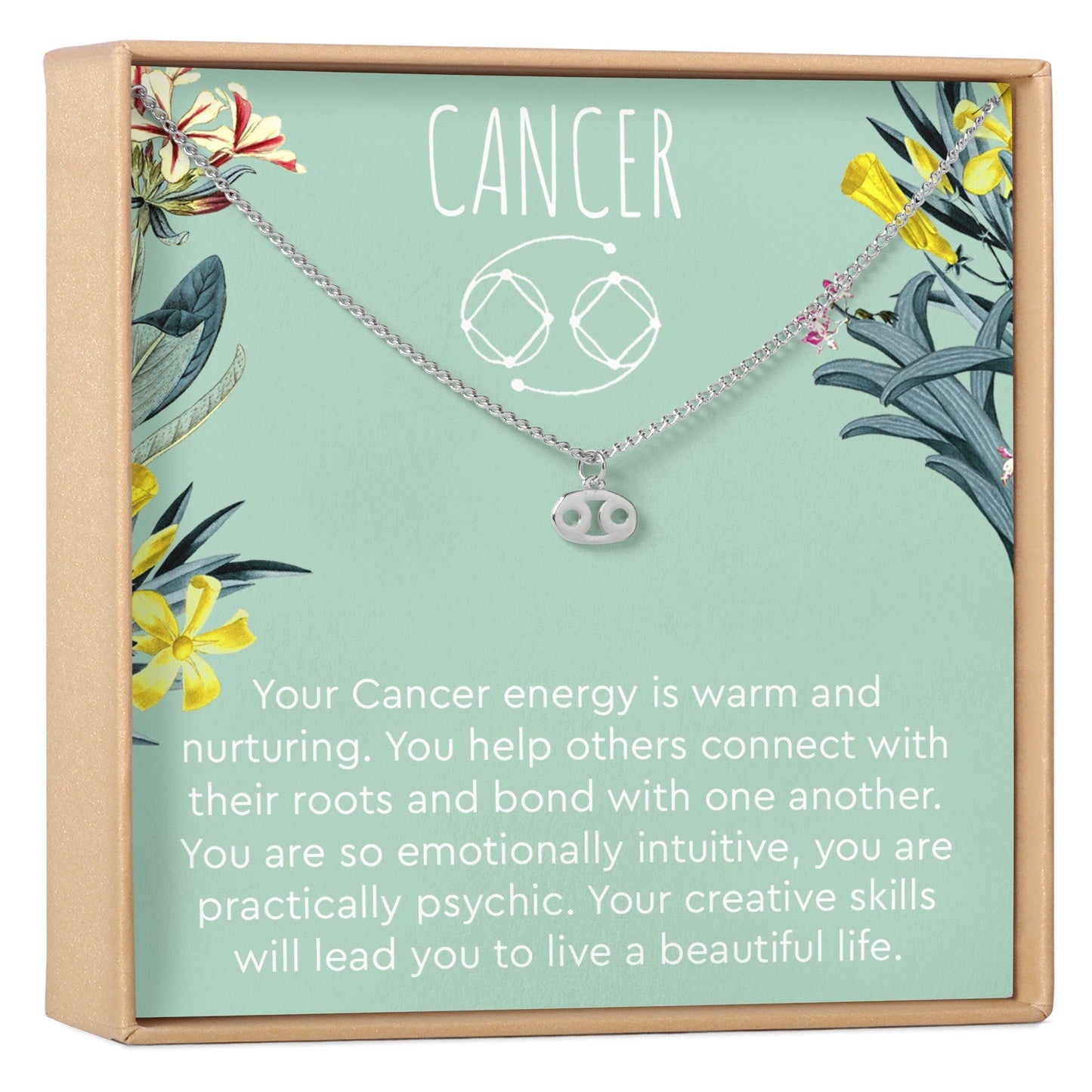 Cancer Zodiac Gift Necklace