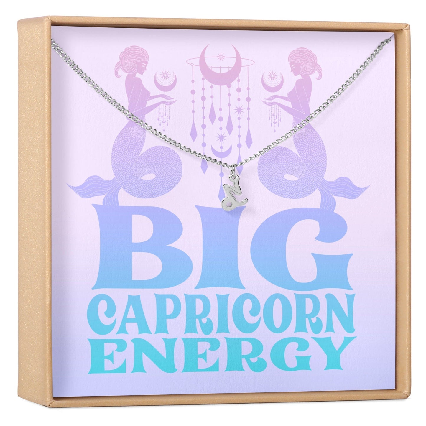 Capricorn Zodiac Gift Capricorn Zodiac Sign Pendant Necklace